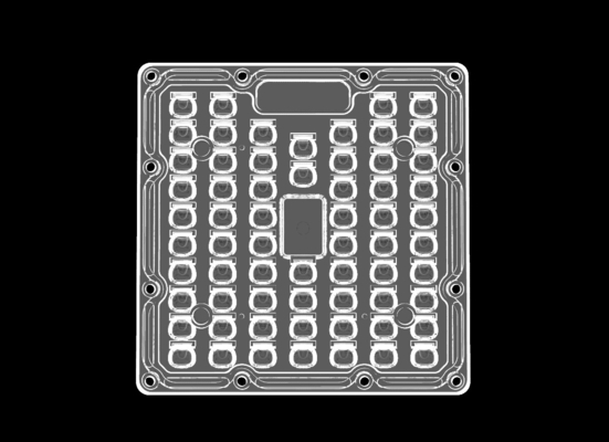 IP66 imperméabilisent des formes symétriques menées multi de la lentille 50W