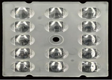 Type angle de faisceau de degré de la lentille 65*150 de réverbère du PC LED d'II avec SMD 3030