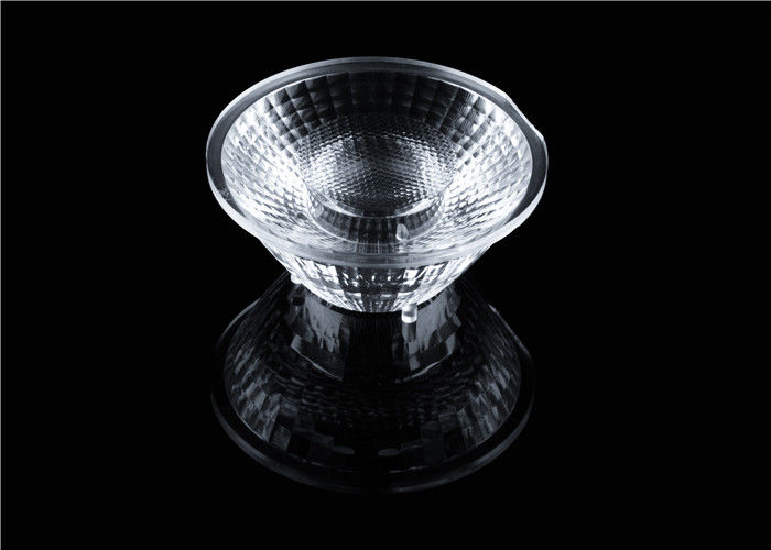 Lot De 2 Lentilles Optiques Plano-Convexes 44mm - Verre Borosilicate Haute Température - Pour LED Phares, Projecteurs