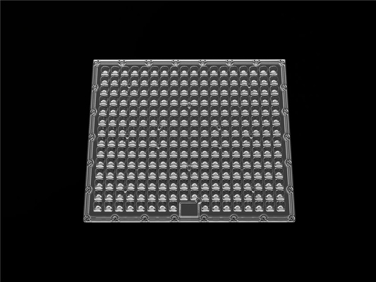 matériel asymétrique de PC de lentille de lumières de stade de 500W IP66 LED avec la conception extérieure géométrique