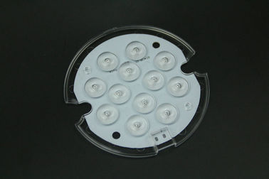 Lentille remplacement/3030 multi ronde en verre du plafonnier de lentille de LED LED