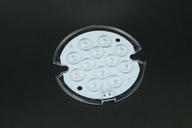 Lentille remplacement/3030 multi ronde en verre du plafonnier de lentille de LED LED