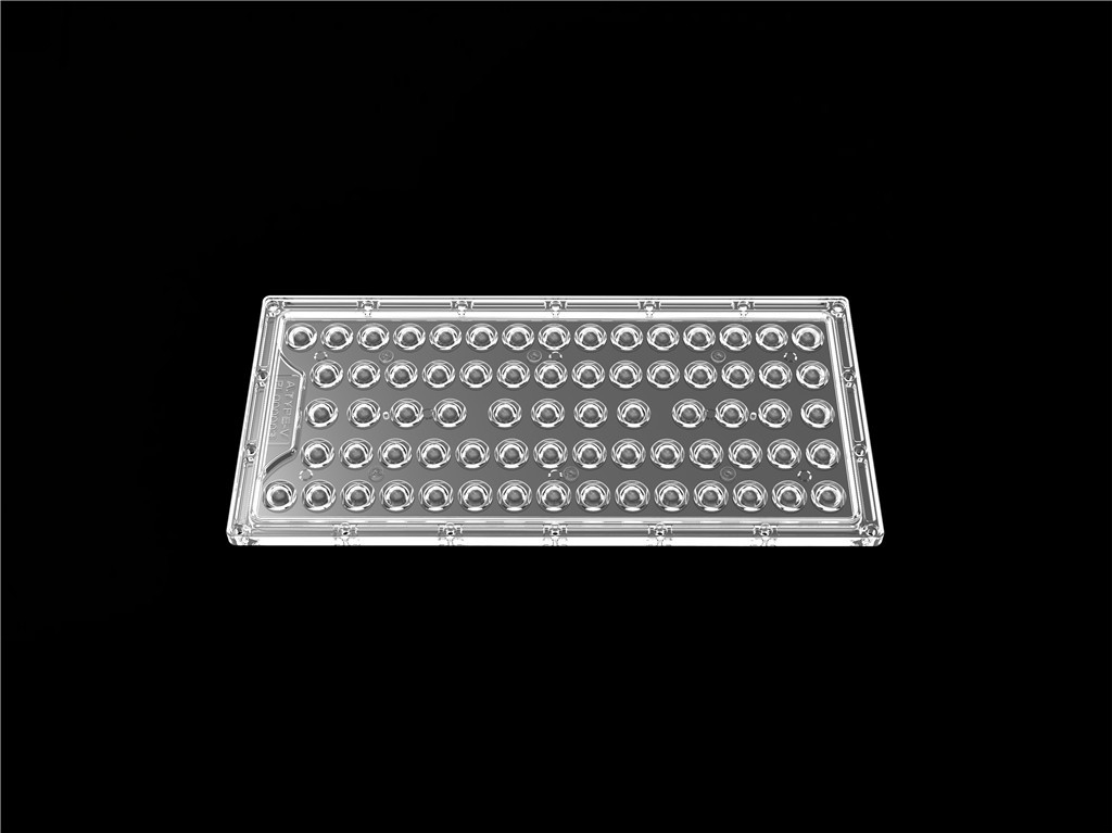 Lentilles d'optique de XH-BAA70TYPE5-327155-JY LED 4 morceaux 3030 de l'intégration 70 dans 1 TP5