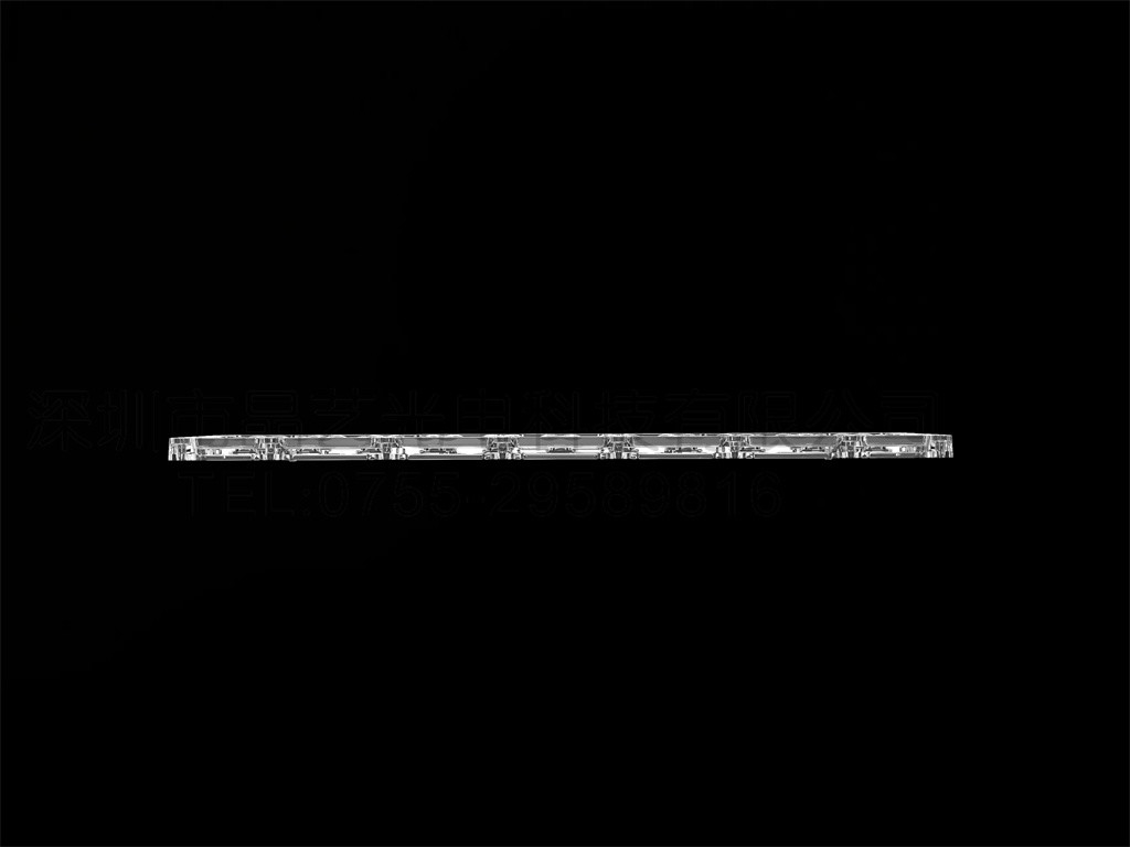 Lentille de réverbère du rendement élevé LED avec la lentille large de l'angle de faisceau SMD7070 22IN1 TYPE3
