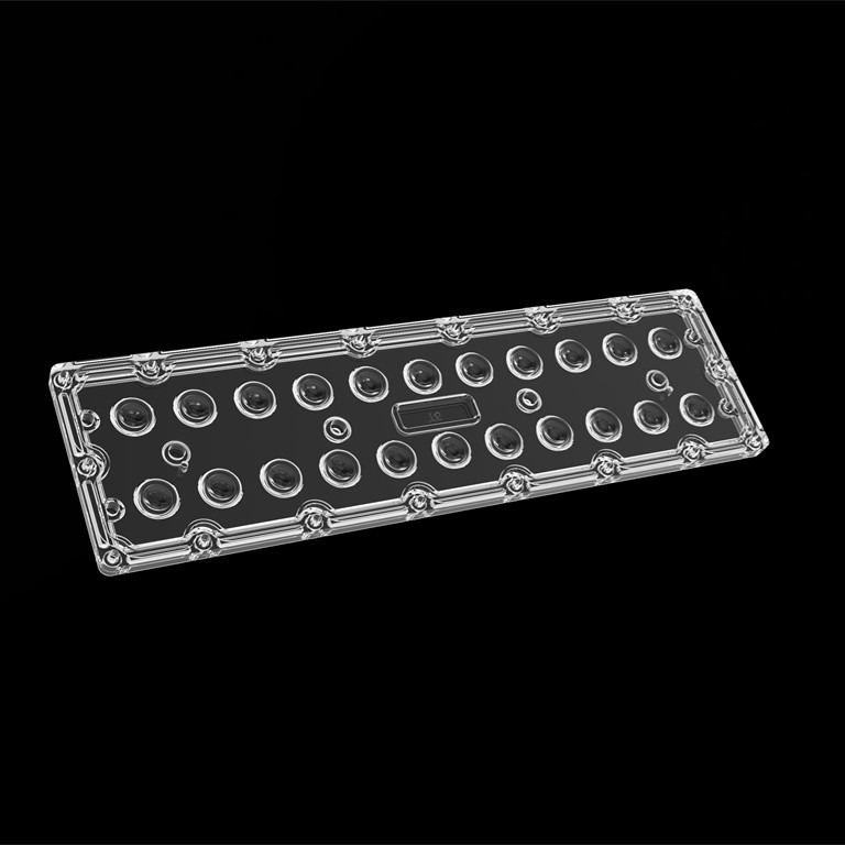 TYPE5 Lentille de lumière de rue LED de haute durabilité à faible perte SMD7070 22IN1 pour l'éclairage des parkings