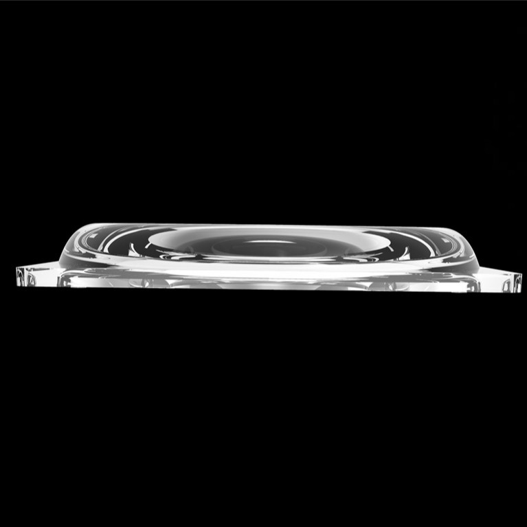 SMD 2835 PC 60 degré 2 anneau LED Street Light Lens avec une excellente distribution de la lumière