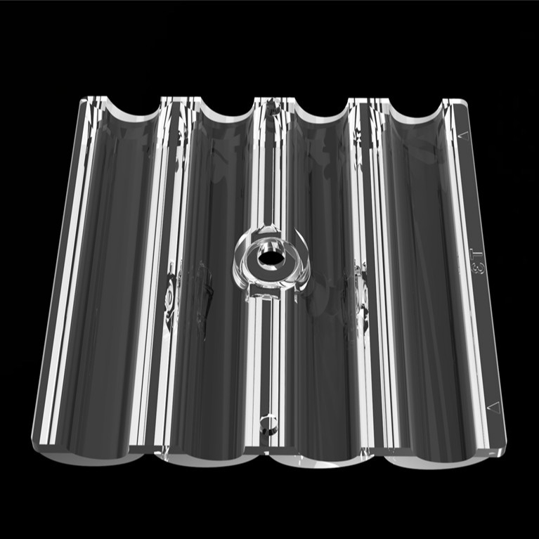 Lentille de lumière PC LED avec angle de faisceau TYPE3 Lentille de projecteur de rue