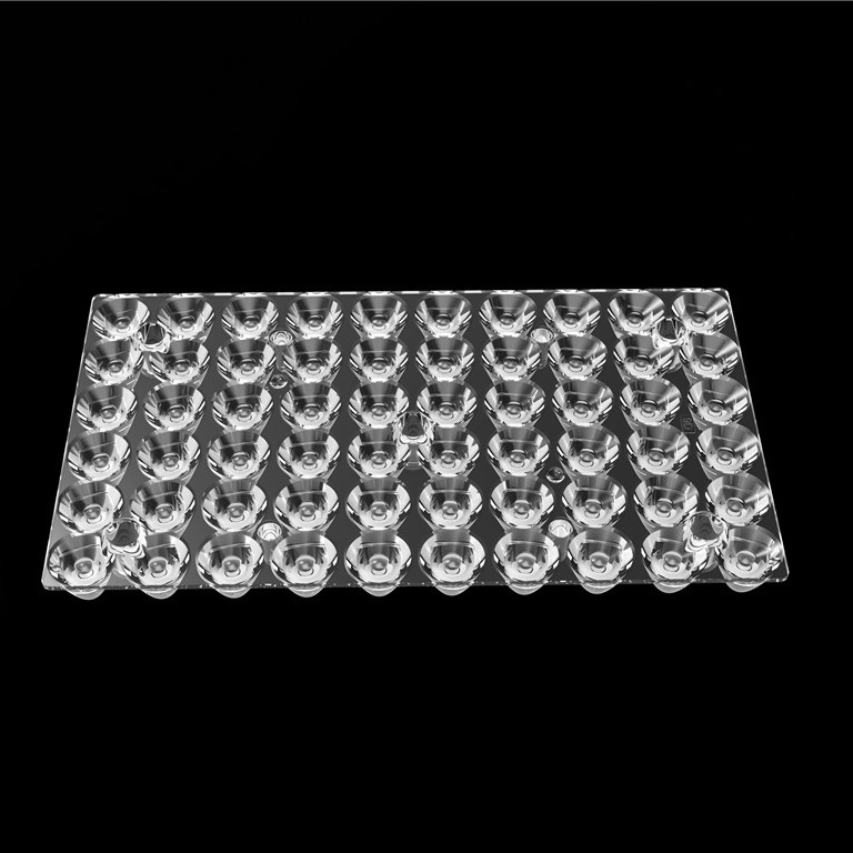 Matériau de PC de bonne qualité 9 degrés Rectangle 60 en 1 Led Stadium Light Lens Xpg Chips résistant à l'eau