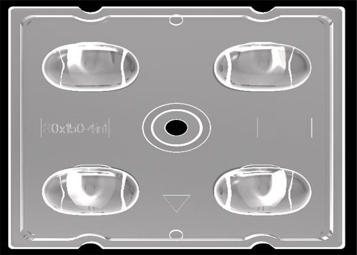 120 conception symétrique de lentille du degré SMD LED aucun tout Mercury pour la lumière 3535 de borne