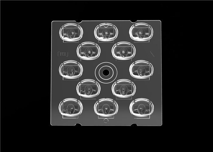 Lentille grande-angulaire de 3030 SMD LED, lentille optique de la place LED pour l'éclairage extérieur