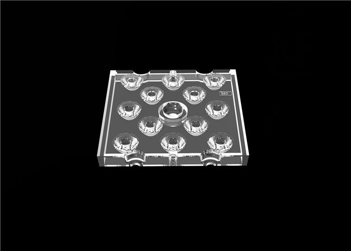 Plus haute lentille multi extérieure du lumen LED, 12 dans 1 lentille carrée de LED avec le panneau de carte PCB