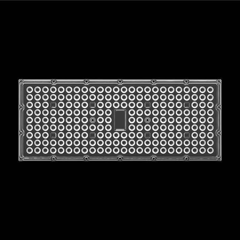 200IN1 60 degrés High light transmission lens floodlight Champ de football extérieur 100W Led Stadium light 150W 200W