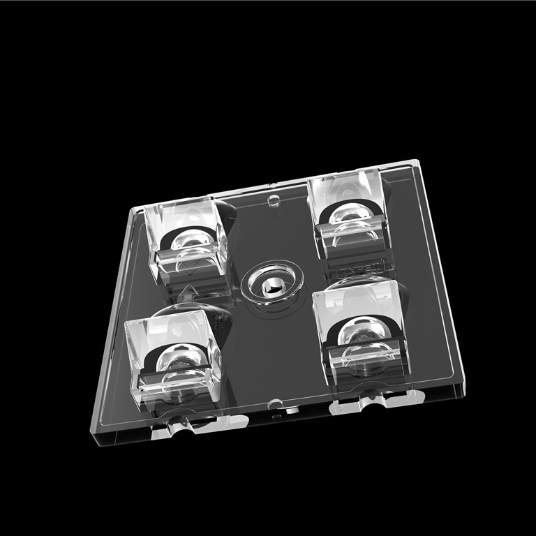 2*2 5050LED Chips Lentilles d'éclairage de stade LED à haut rendement pour les terrains de sport/éclairage carré/lampe de tunnel