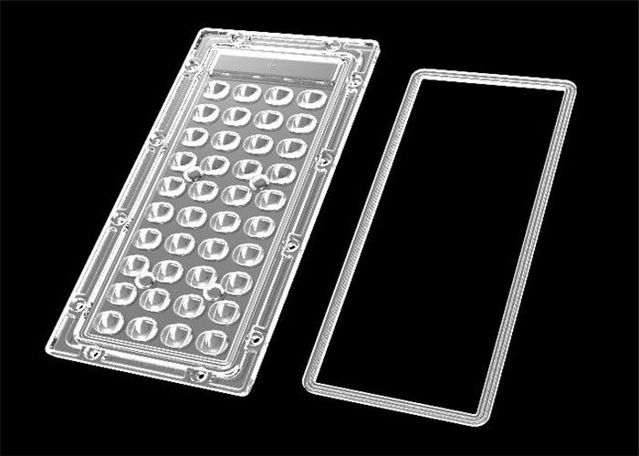 4*10 lentilles de taille du module 180*83mm de réverbère de la rangée LED aucun rayons UV produits