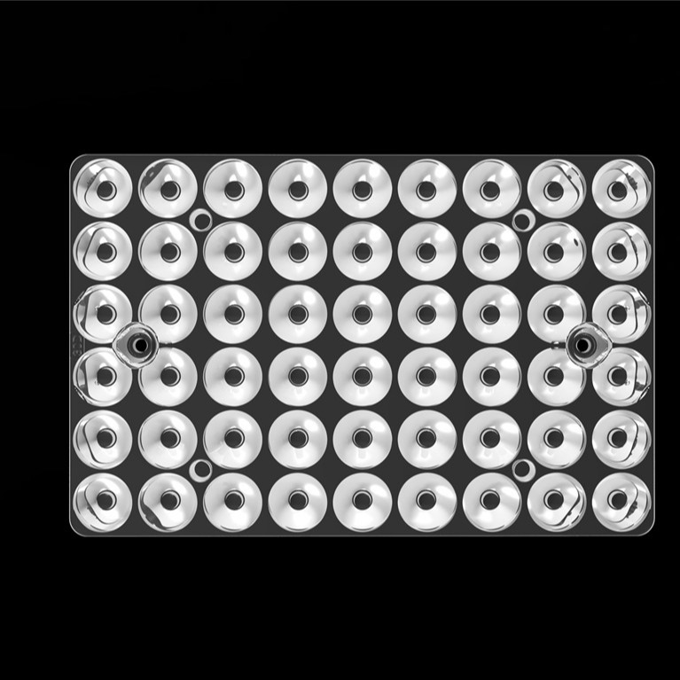 54IN1 30 degrés Lumière extérieure 3030 Lentille LED PC Optique LED Pour la lumière du stade / Lumières de l'emplacement L144 * W94mm