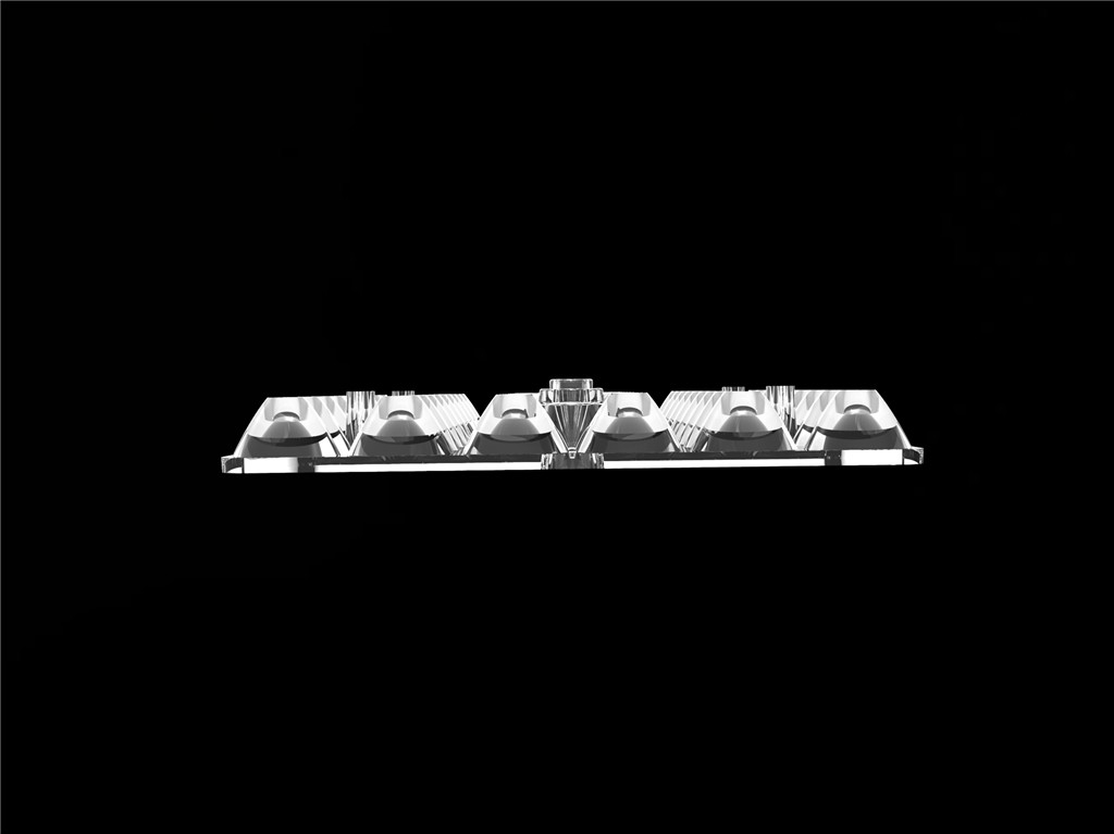 54IN1 30 degrés Lumière extérieure 3030 Lentille LED PC Optique LED Pour la lumière du stade / Lumières de l'emplacement L144 * W94mm
