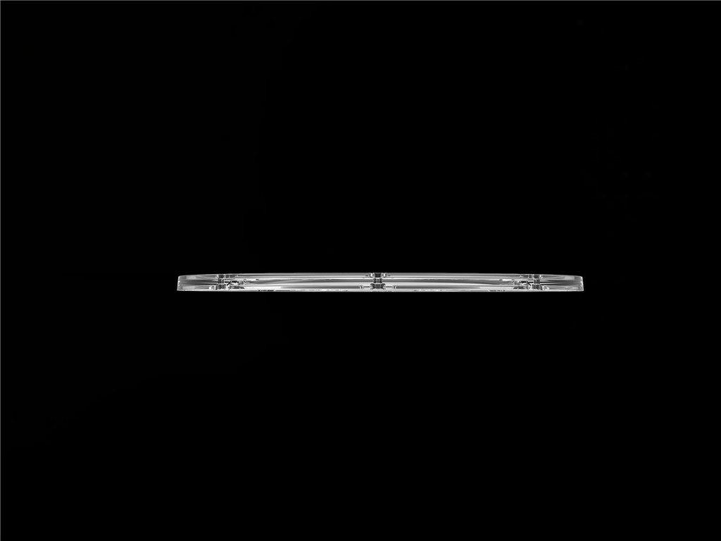 206 mm de diamètre Lentille de module rond pour haute baie Lentille OVNI 90 degrés φ206mm PC Lentille LED