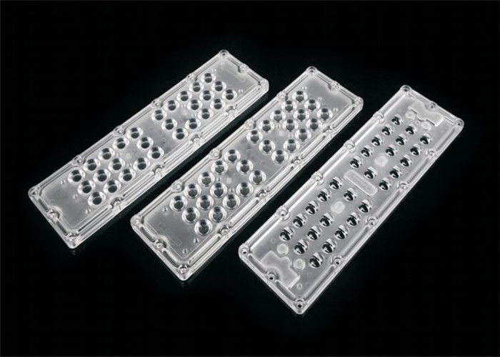 Degré optique symétrique de la rangée 90*120 de lentille de LED grand-angulaire pour la lampe de tunnel