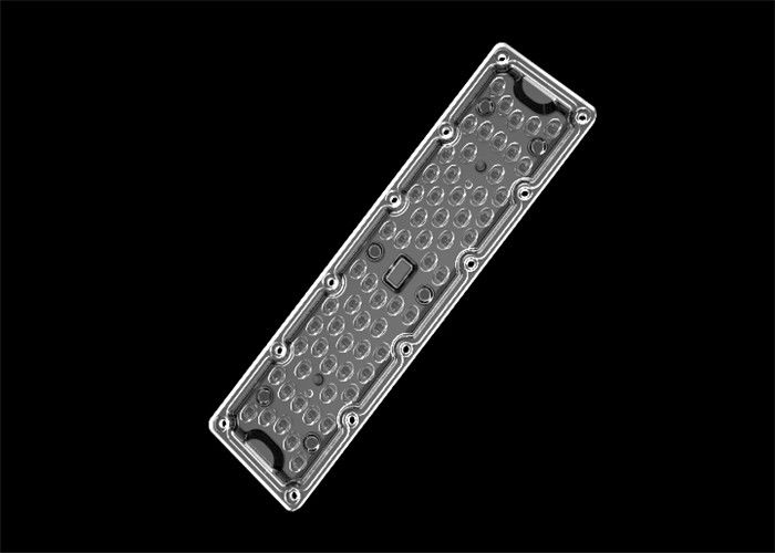 Lentille grande-angulaire matérielle du PC LED, taille de la lentille L270*W70mm du silicone LED pour la haute lampe de la manière LED