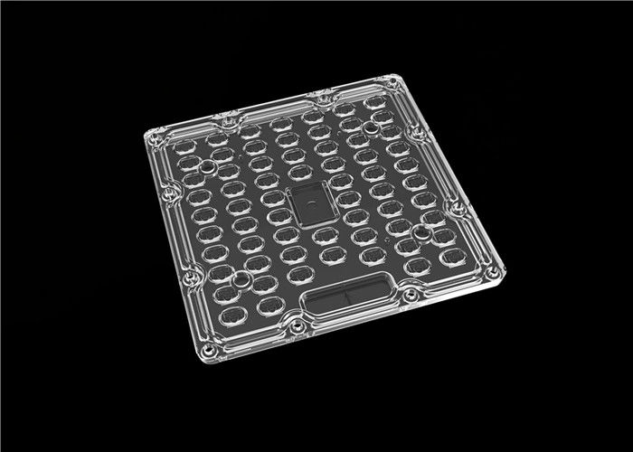 Matériel du PC de lentille de lumière de l'intense luminosité LED/PMMA pour le réverbère modulaire de LED