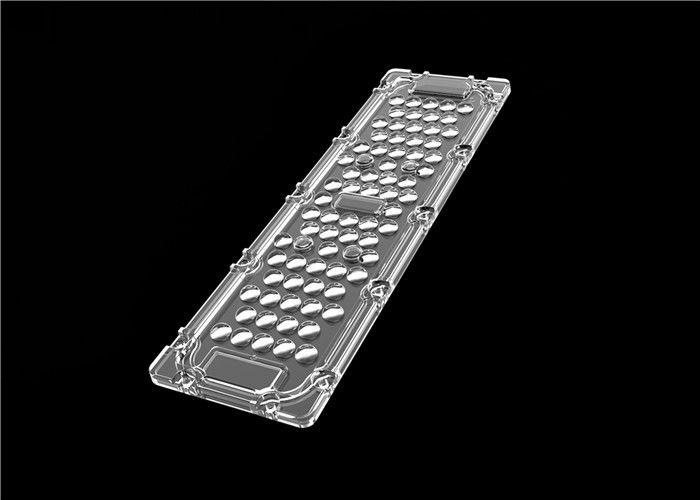 Lentille grande-angulaire 72 de 60 degrés LED en matériel de 13h pour l'éclairage élevé de baie de LED