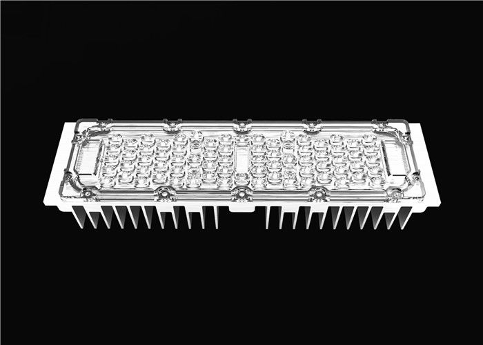 Lentilles claires 72 d'optique de composants de réverbère du PC LED dans 1 avec le panneau de carte PCB d'AL