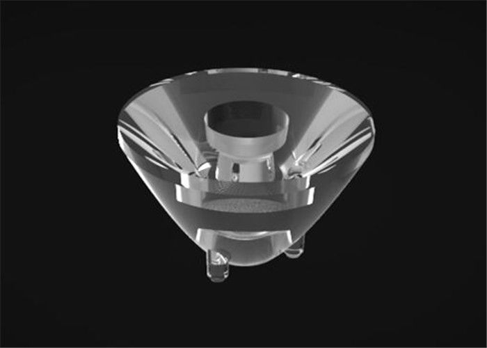 matériel des puces PMMA du Cree 3535 de lentilles d'optique de 35mm LED pour la lumière de torche de LED