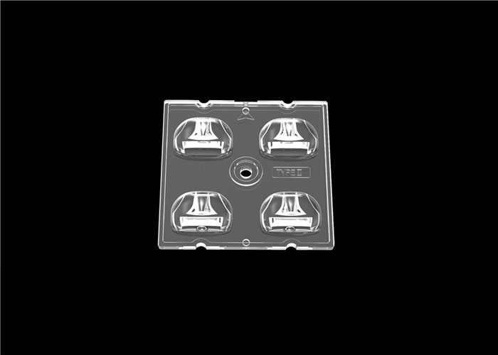 Dactylographiez la lentille de lumière des ruelles de véhicule d'II-M 2 LED, module formé carré de lentilles d'optique de LED