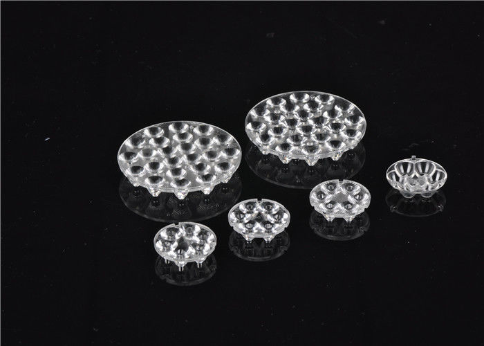 Lentille de tache du rendement élevé LED de 93%, 18 dans 1 lentille de lampe de LED pour la lampe de réflecteur
