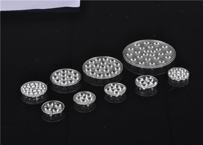 Lentille de tache du rendement élevé LED de 93%, 18 dans 1 lentille de lampe de LED pour la lampe de réflecteur