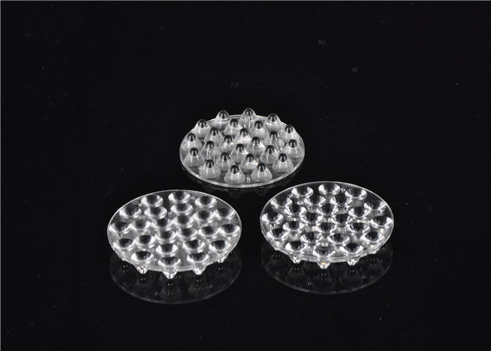 18 dans 1 dimension de la lentille 66.50x6.4mm du silicone LED pour les lumières imperméables de pair de LED