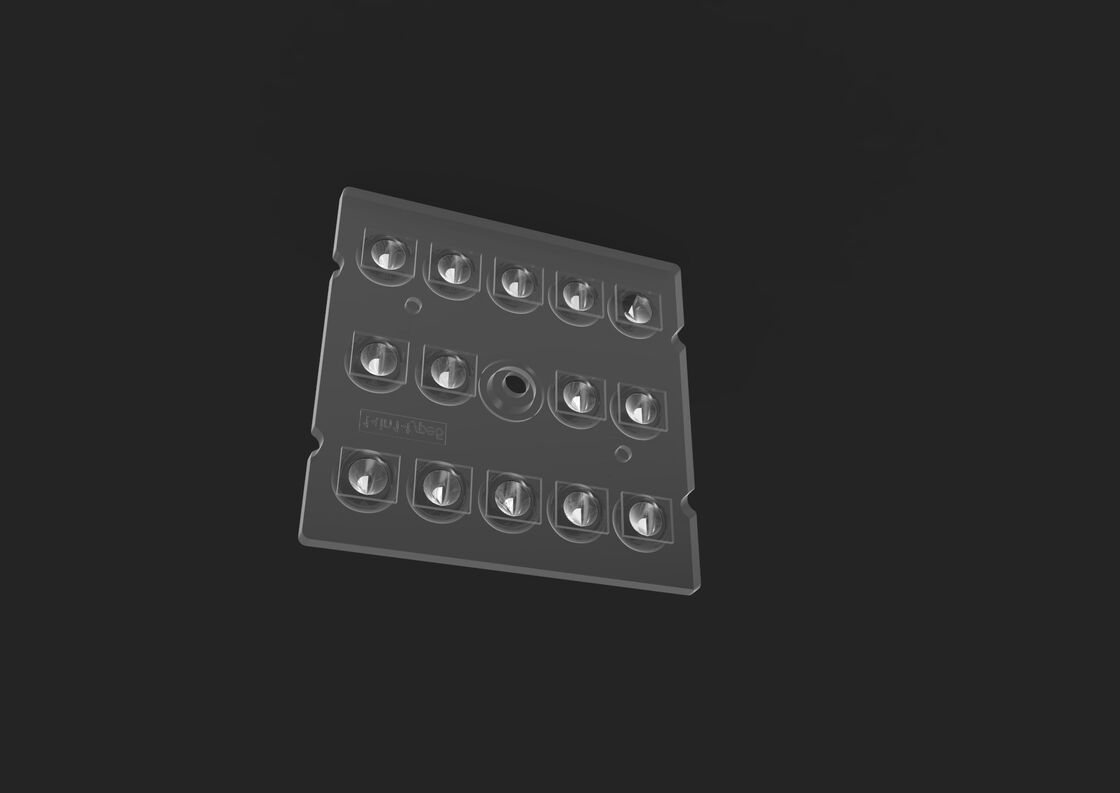 Ultra au loin rangée 14 de lentille de la distribution légère LED dans 1 type 5 pour le feu de position