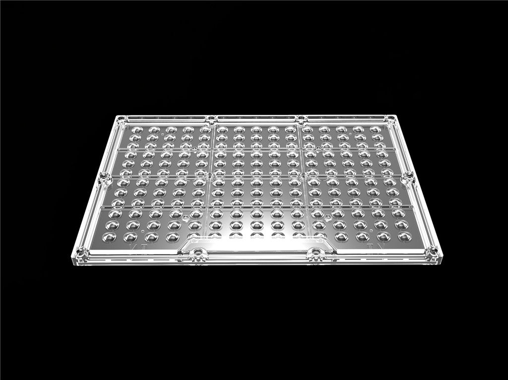 180 dans des lentilles ROHS de 1 optique de LED diplôméees pour la lumière élevée de baie 90 degrés