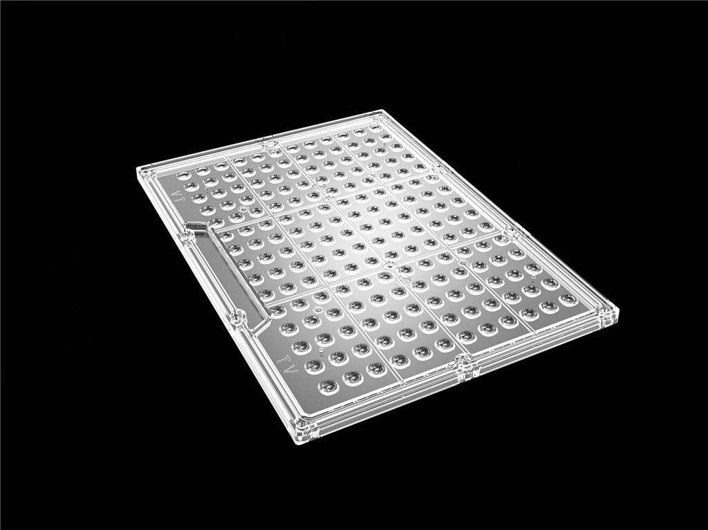 180 dans des lentilles ROHS de 1 optique de LED diplôméees pour la lumière élevée de baie 90 degrés